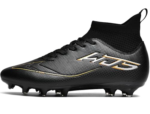 Mens Soccer Cleats Outdoor Professional Training Turf Football Boots Lightweight Breathable Youth Boys Athletic Training Sneakers for AG/FG2