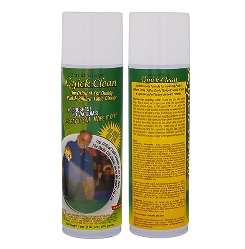 Quick Clean Pool Table Felt Cleaner - Starter Kit #1- Cleaner & Towel - Image 3