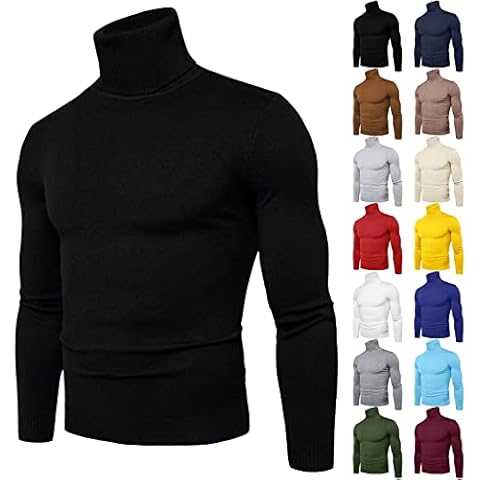 Pull d'Hiver Col Roulé Générique Cover