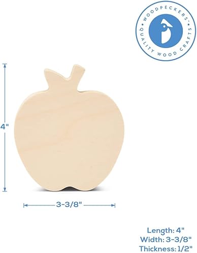 Vista 42 de Recorte de madera de camión de calabaza grueso para manualidades de 4 pulgadas, paquete de 5 recortes de madera de Halloween para decoración