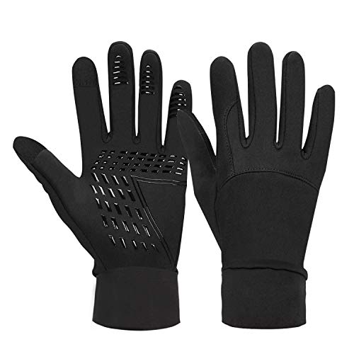 Winter Gloves, Newest Windproof Warm Touchscreen Gloves Men Women For Cycling Running Outdoor Activities- M