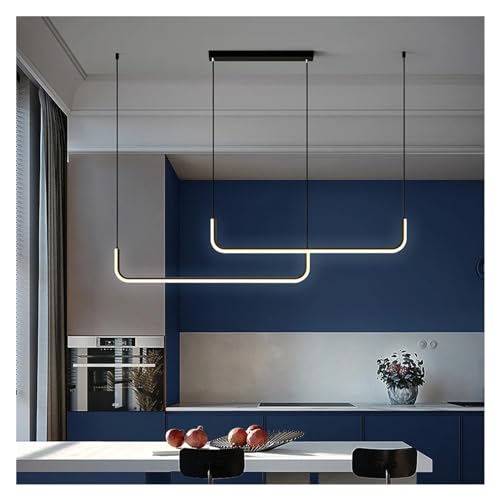 Luminaire noir LED au style simple pour une décoration intérieur haut de gamme - 3