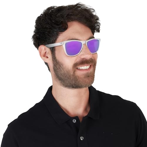 Image of Oakley OO9245 Frogskins Low Bridge Fit Square Sunglasses