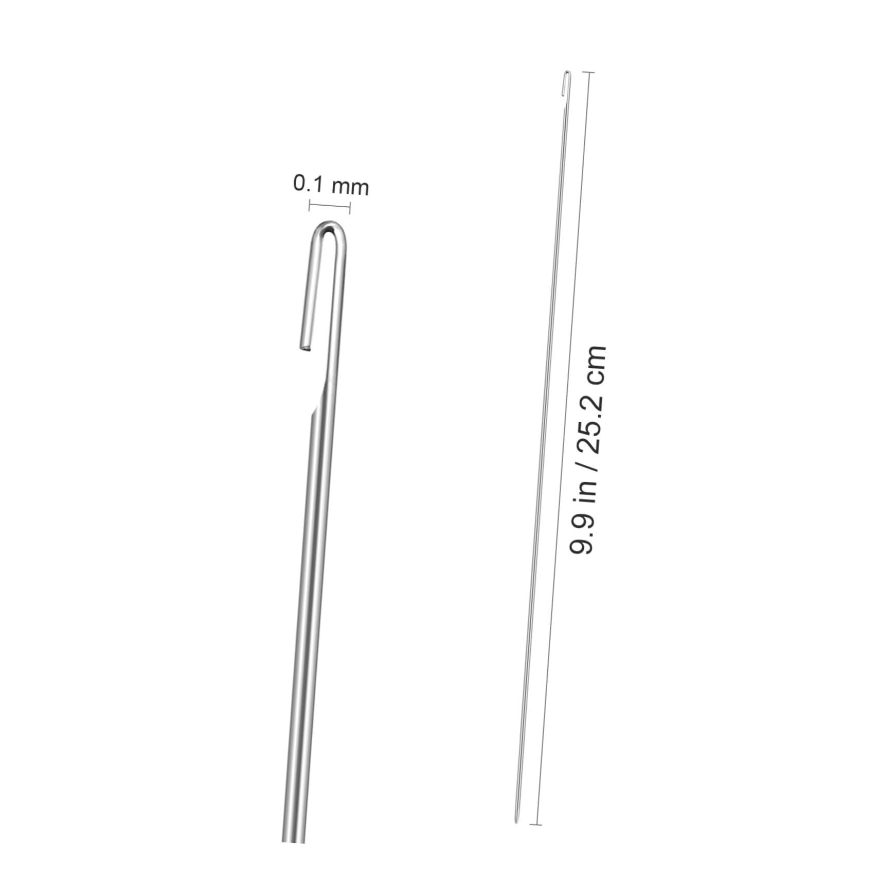 Gogogmee DIY Beading Needles Set 10 Pack Bead Crafting Tools Embroidery Needles for Beaded Jewelry Bracelet Necklace Making