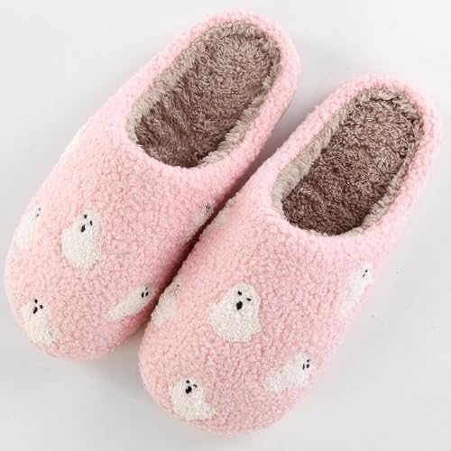 Slippers For Women Indoor Women's Men's Ladies Slippers House Bedroom Warm Fuzzy Arch Support Slippers2