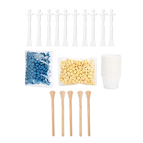 Belleza Wax Nose Wax Kit, Kit Depilación Nariz, Kit de Cera para la Nariz con de 140 g Nose Wax y 15 Palos Aplicadores para Hombres y...