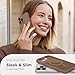 CAPRARO CAPRRO Magnetic for iPhone 13 Pro Max Case, [Compatible with MagSafe] [Full Camera Protection] Shockproof Protective Slim Translucent Matte Phone Case for iPhone 13 Pro Max 6.7'', Brown