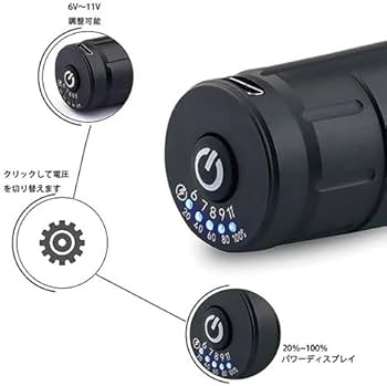 Amazon | プロのタトゥーマシン ワイヤレスタトゥーマシン