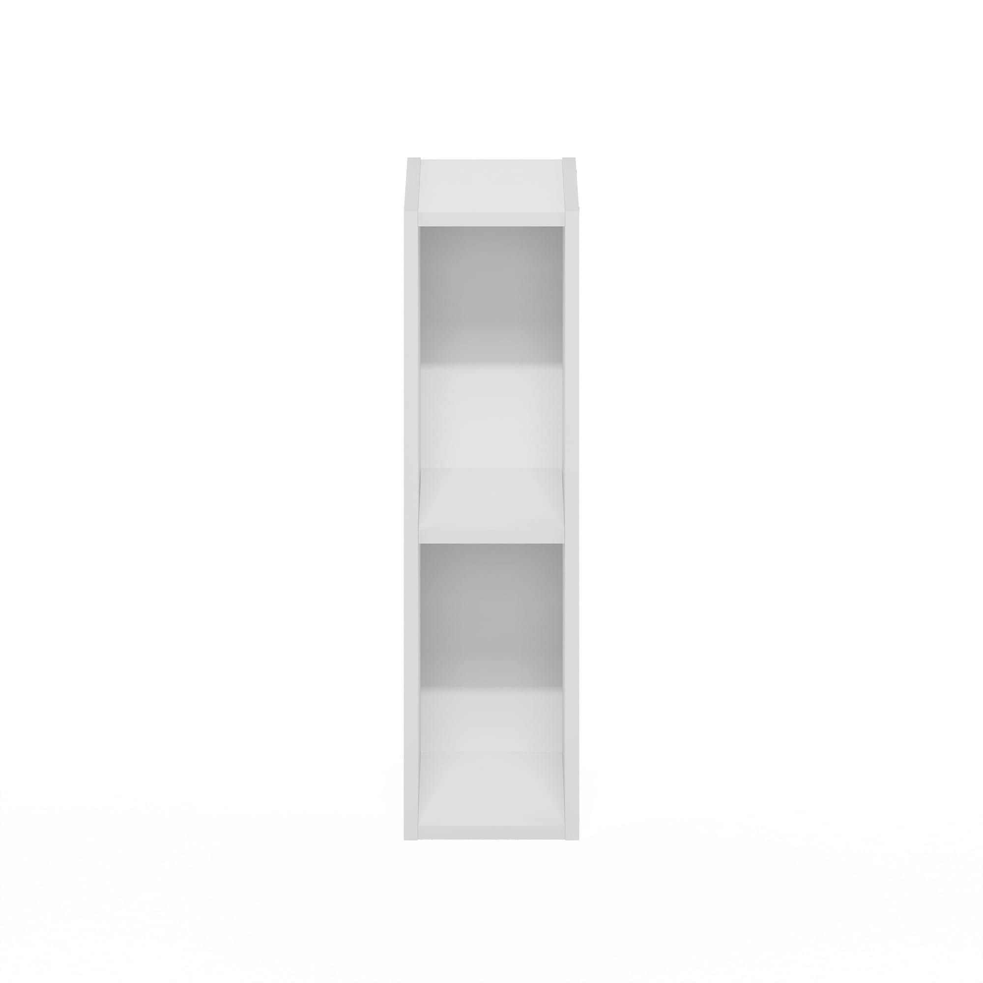 Furinno FULDA Book Shelf, 2-Tier Narrow Bookshelf, Bookcase with 6-In Width Storage Shelf, 9.3 x 5.9 x 21.2 - Image 4