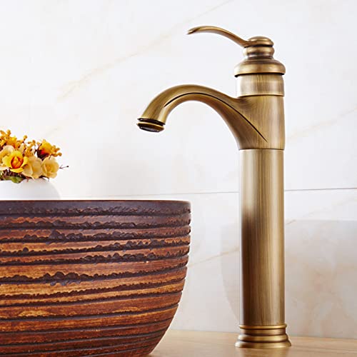 Robinet de lavabo vintage pour éliminer les éclaboussures et transformer votre meuble de bain