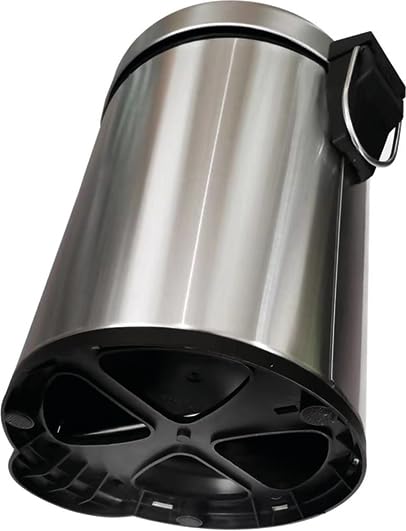 Poubelle à pédale inox 5 litres Vigor petit format pour wc - 4