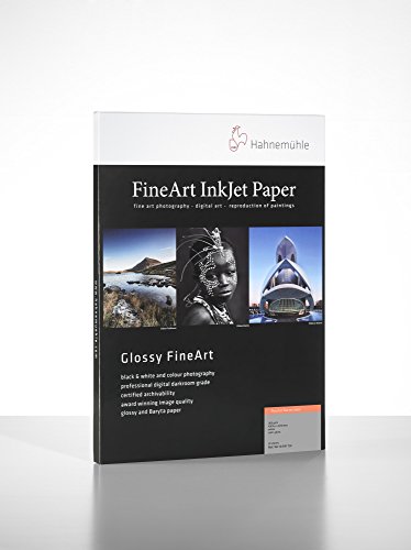 Papier Hahnemühle Fine Art Baryta Satin 300G, A3, 25 Feuilles