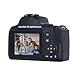 Rollei Powerflex10X – 10x Optischer Zoom, 8 Fotomodi, Bis zu 64 MP, Ausklappbarer Blitz, 4K-Videoaufnahmen & Smartphone App