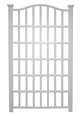 Grande 54"W x 90"H Vinyl Trellis