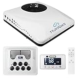 RV Air Conditioner, 12V 8500 BTU Fahrenheit Rooftop Air Conditioner, Low Profile Quiet AC Unit, Non-Ducted Rooftop RV Air Conditioners for RVs, Trucks, Campers, Vans, Tractor (12V, Cooling & Heating)