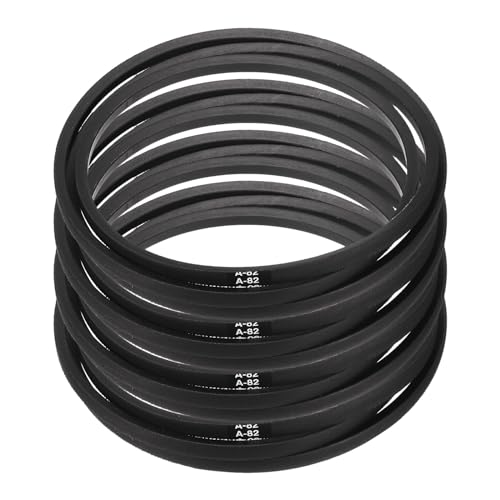 uxcell 2pcs A82 or 4L840 Classic Wrapped Rubber V-Belt, 82"(2083mm) Inside Circumference, A Profile V Belt