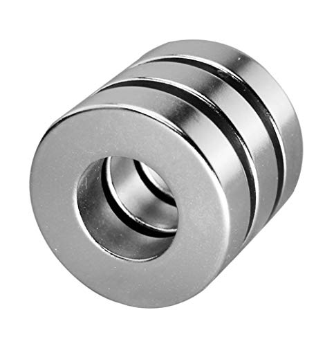 Ningvong Wisdom drill strong magnet round magnetite diameter 40 thickness 10 hole 20 neodymium magnet