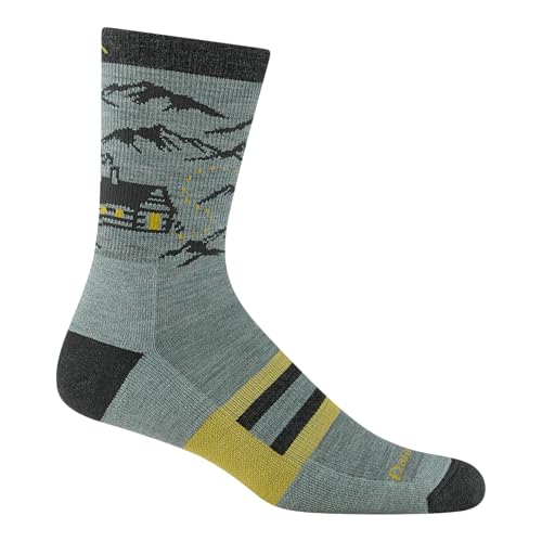 Darn Tough Men's Wild Life Crew Lightweight with Cushion Sock (Style 5021)2