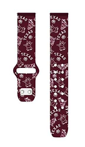 Affinity Bands Texas A&M Aggies HD Watch Band Compatible with Samsung Galaxy Watch and more4
