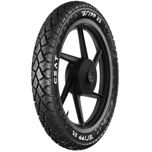 Image of CEAT 100 /90-17 GRIPP X5 55P TUBELESS TYRE | Rear | Car Tyre for Front and Rear