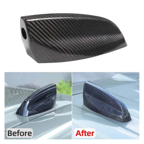Cubierta de antena de fibra de carbono para Land Rover Defender 2020+ 2