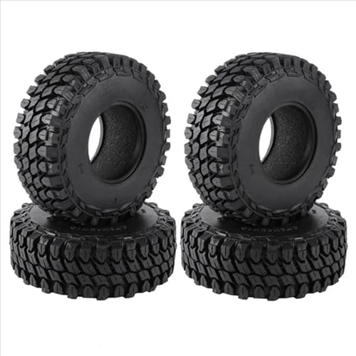 Pneus de roue en caoutchouc pour TRX4 Axial SCX10 Redcat 1.9 110mm 4 pièces