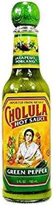 Cholula Hot Sauce Green Pepper, 5 Ounce (Pack of 4)