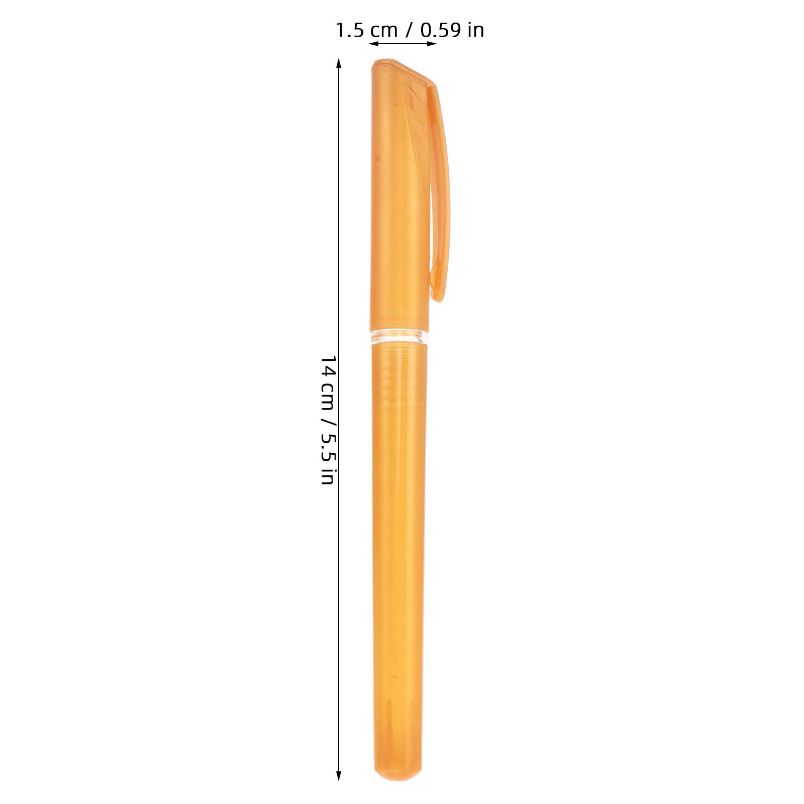 Gatuida 1 juego de bolígrafos de tinta dorada brillante de 0,7 mm para