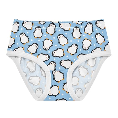 Girls' Underwear Penguin Cute Cotton Stretch Comfort Toddler Panties
