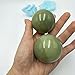 Gent House Light Green Afghanistan Jade Baoding Citrine Chinese Health Stress Exercise Balls
