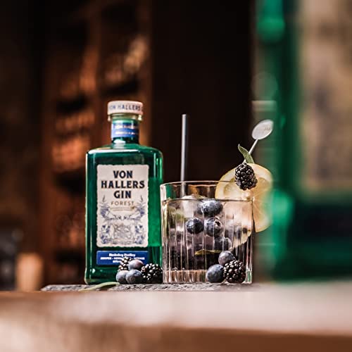 VON HALLERS GIN FOREST - kräftige Wacholderbeere, Zirbelkiefer und Enzian - würzig intensiver Gin mit Botanicals aus dem… – Bild 3