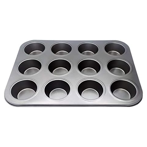 EUROXANTY Moldes de horno para 12 Magdalenas y Muffins Cover