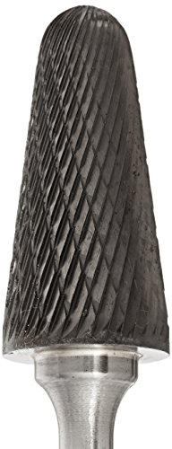 Image of Drill America SL-7 Carbide Burr /Rotary File Cone Double Cut for Die Grinder 3 /4 inch Dia. x 1 1 /2 inch Cut Length with 1 /4 inch Shank and 3-3 /8 inch Overall Length, DUL Series