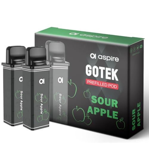 ASPIRE GOTEK X S PRO p POD [Uς J[gbW 4{ AXpCA  Rl 0.8 vtBh |bh (T[Abv)