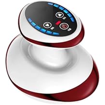 Electric Massage Scraping Body Massage Smart Electric Vacuum Cupping Heating Suction Cup Device Back Neck Arm Massger,B