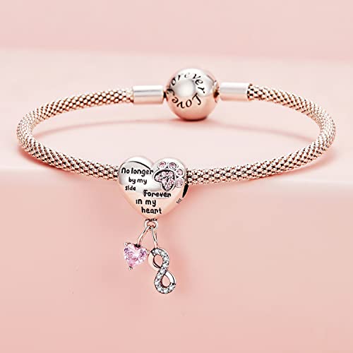 Dije plata ley 925 infinito accesorio ideal para pulseras diarias 5