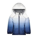 OshKosh B'Gosh Parka acolchada pesada con bloques de color para niño, 2 años