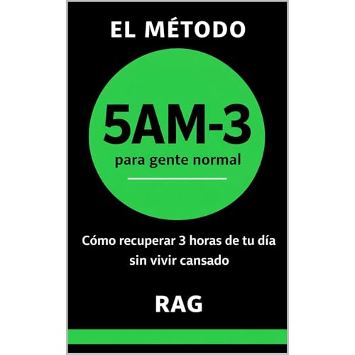 EL M&Eacute;TODO 5AM-3 PARA GENTE NORMAL Audiolibro Por RAG arte de portada