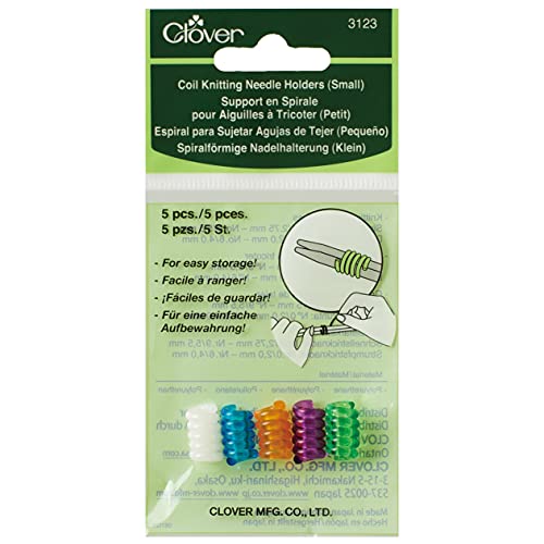 Image of Clover Coil Knitting Needle Holder, Small (3123)