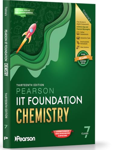 Image of Pearson IIT Foundation' 26 Class 7 Physics Chemistry Mathematics Biology| NEET, NTSE & Olympiad Exams| Free acess to Online Assessments, Video Solutions & Interactive Tests