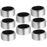 HIAKDOFT 8 Stück Edelstahl Tropfring Auslaufsicherer Weinflaschen Drip Collar Poliert und Langlebig Passend für Wein Bierflaschen für Camping und Partygebrauch