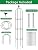 6 Feet Tall Garden Trellis for Climbing Plants Kalolary Garden Tower Obelisk Trellises Rustproof Metal Potted Plant Climbing Support for Indoor Outdoor Flowers Vegetable Fruits Vines Support (Black)