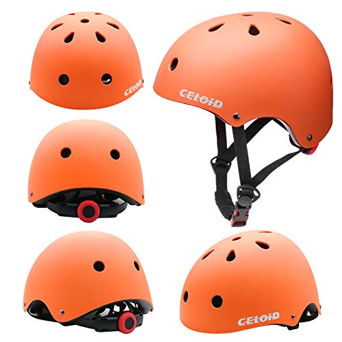 Image of Kids Bike Helmet,Toddler Skateboard Helmets for Ages 2-3-5-8-14 Years Boys Girls，Adjustable Multi-Sport Bicycle Skateboarding Football Roller Skating Scooter Rollerblade Balance Bike Helmet