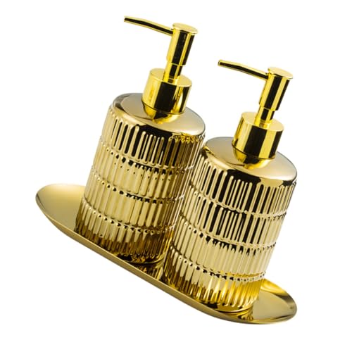 NOLITOY 1 Juego envases de champú Organizador para baño Organizador casa de banho Cepillo de baño Botellas de champú para pestañas Gel Botellas de Almacenamiento de baño Botellas de loción