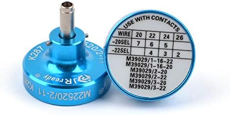 JRready K287 Positioner adapted to AS22520/2-01 Crimping tool NEW-AS2 NEW-AS2G(manual),YJQ-W1Q,suitable for terminal M39029/2-105,M39029/3-108,M39029/2-104,M39029/3-107,M39029/1-101,M39029/1-100