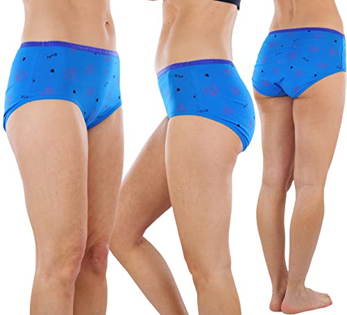 Image of ToBeInStyle Women's Pack of 6 High-Waisted Girdle Brief Tummy Support Everyday Panties