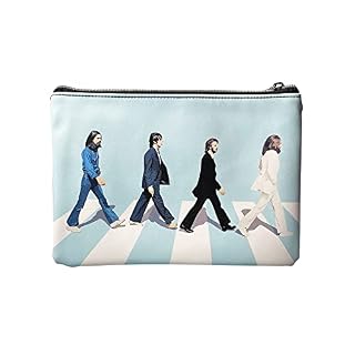 The Beatles Abbey Road Pochette de voyage zippée 16 x 24 cm - Les Beatles, Paul McCartney, John Lennon, RIngo Starr, George Harrison