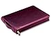 EGP Leather Like Check Portfolio, The Director, Burgundy, Size: 16 x 11 1/2