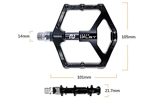 FrontStep Pedali Antiscivolo in Lega di magnesio