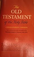The Old Testament of the Holy Bible: Confraternity Version B000IEB0VG Book Cover